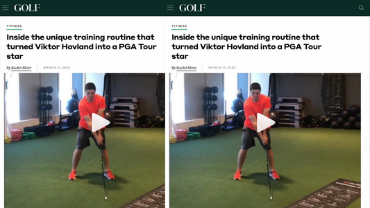 Golf Magazine: Swing Like Viktor Hovland