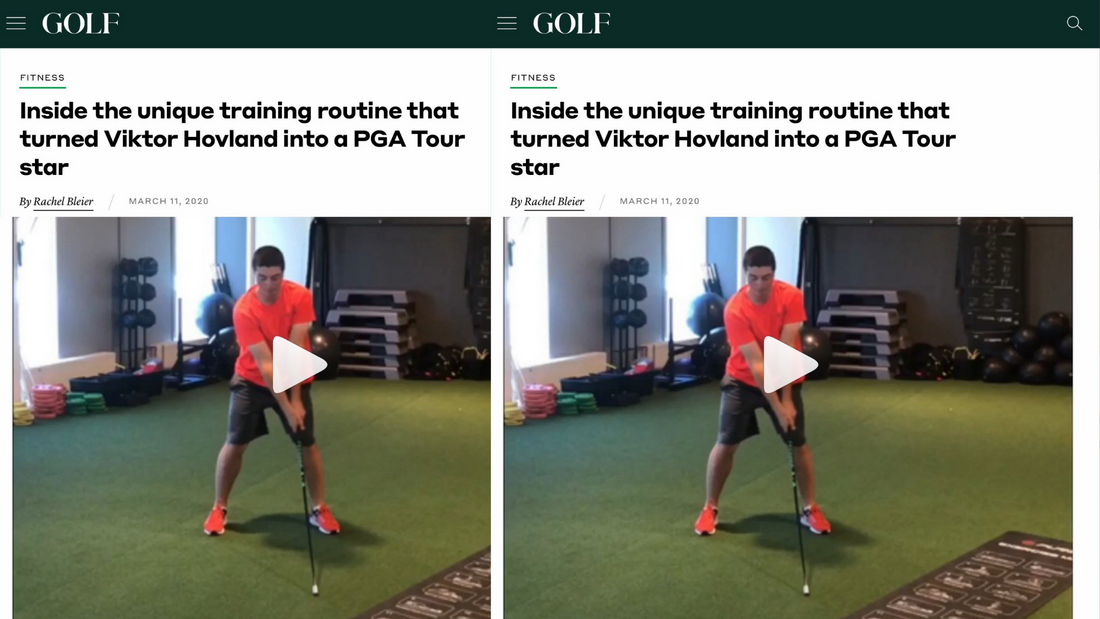 Golf Magazine: Swing Like Viktor Hovland